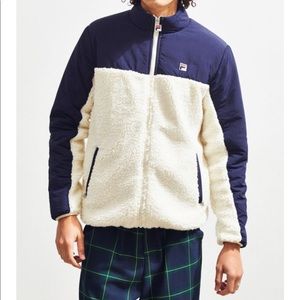 FILA Tonetto Colorblock Sherpa Jacket